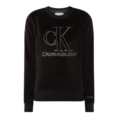 Calvin Klein Jeans Calvin Klein Jeans Bluza z pluszu — wyłącznie w naszej ofercie