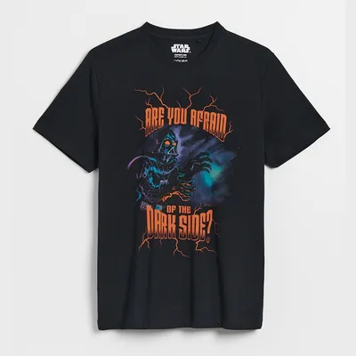 House Koszulka z nadrukiem Star Wars czarna - Czarny