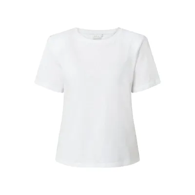 Gestuz Gestuz T-shirt z bawełny ekologicznej model ‘Jory’