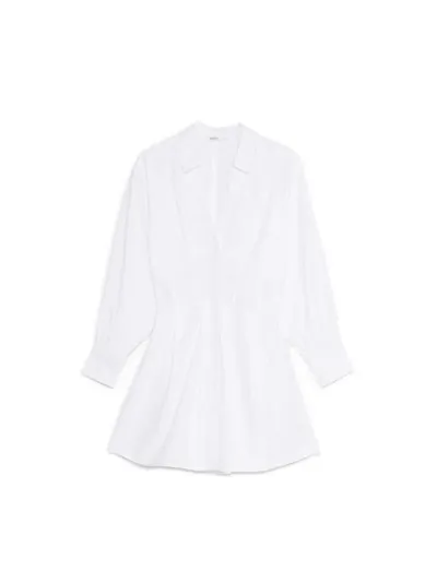 Cropp Biała koszulowa sukienka
