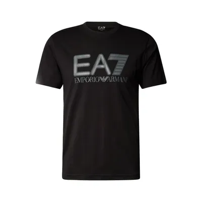 EA7 Emporio Armani EA7 Emporio Armani T-shirt z bawełny z nadrukiem z logo