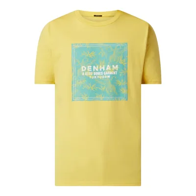 Denham Denham T-shirt o kroju regular fit z bawełny ekologicznej