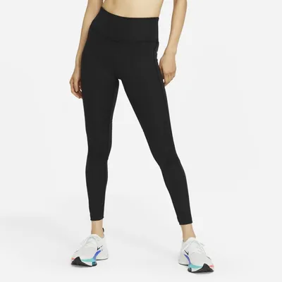 Nike Damskie legginsy do biegania ze średnim stanem Nike Epic Fast - Czerń