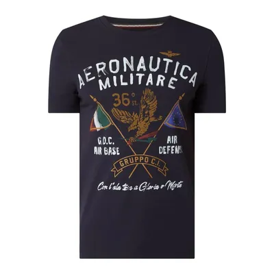 Aeronautica Militare Aeronautica Militare T-shirt z detalami z logo