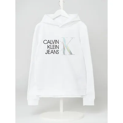 Calvin Klein Jeans Calvin Klein Jeans Bluza z kapturem z bawełny ekologicznej