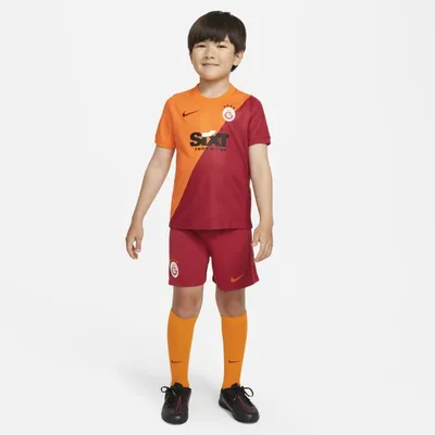Nike Strój piłkarski dla małych dzieci Galatasaray 2021/22 (wersja domowa) - Pomarańczowy