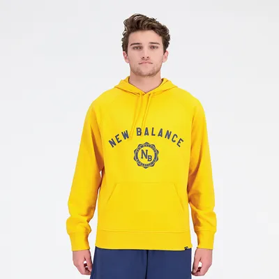 New Balance Bluza męska New Balance MT31901VGL – żółta