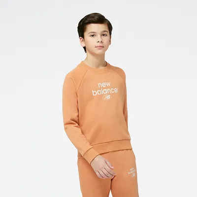 New Balance Bluza dziecięca New Balance YT31508SEI – pomarańczowa