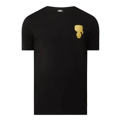 Karl Lagerfeld Karl Lagerfeld T-shirt z detalami z logo