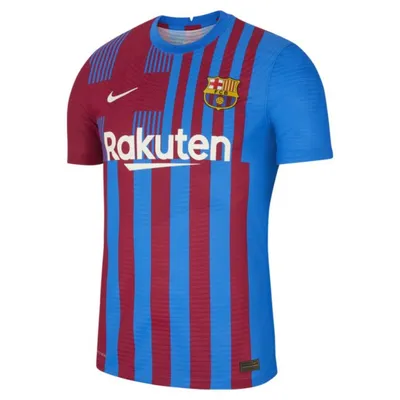 Nike Męska koszulka piłkarska Nike Dri-FIT ADV FC Barcelona Match 2021/22 (wersja domowa) - Niebieski