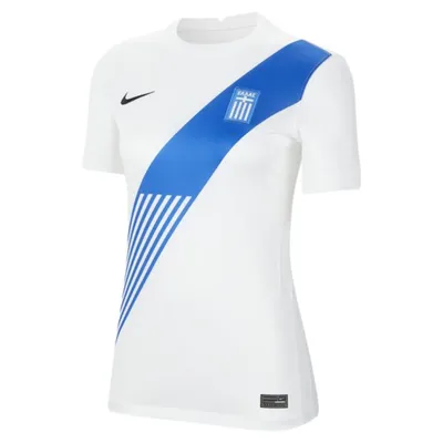 Nike Damska domowa koszulka piłkarska Grecja Stadium 2020 - Biel