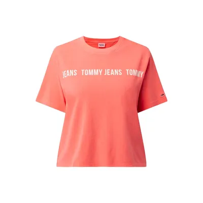 Tommy Jeans Tommy Jeans T-shirt o pudełkowym kroju z bawełny ekologicznej