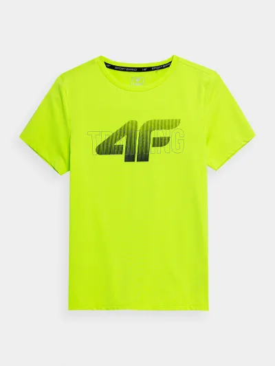 4F Koszulka sportowa szybkoschnąca chłopięca