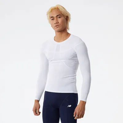 New Balance Koszulka New Balance MT231756WT – biała