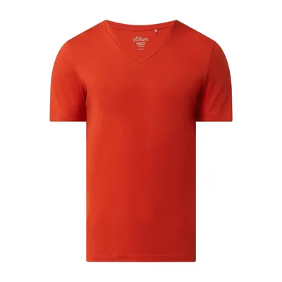 s.Olivier RED LABEL s.Oliver RED LABEL T-shirt z bawełny