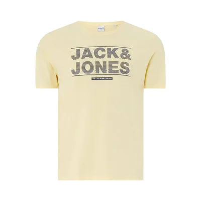 Jack & Jones Plus Jack & Jones Plus T-shirt PLUS SIZE z bawełny model ‘Mount’