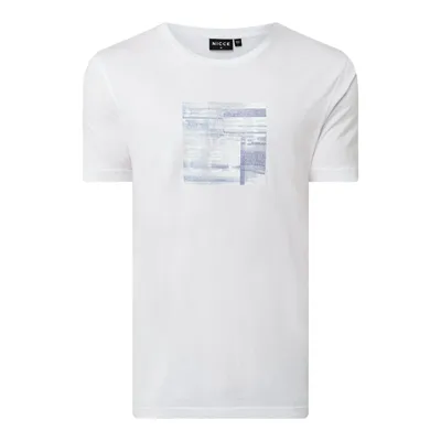 Nicce NICCE T-shirt z nadrukiem z logo model ‘Corri’