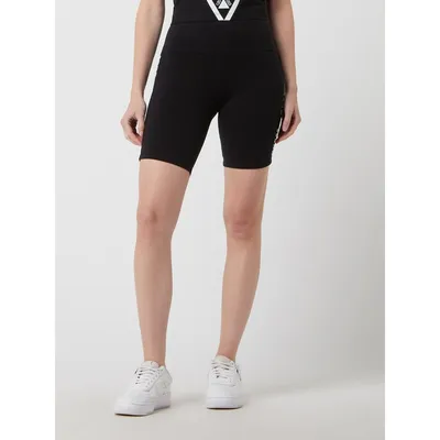 Guess Guess Activewear Spodnie kolarki z paskami z logo model ‘Biker’