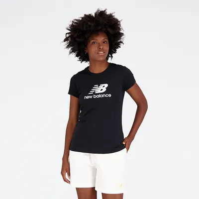 New Balance Koszulka damska New Balance WT31546BK – czarna
