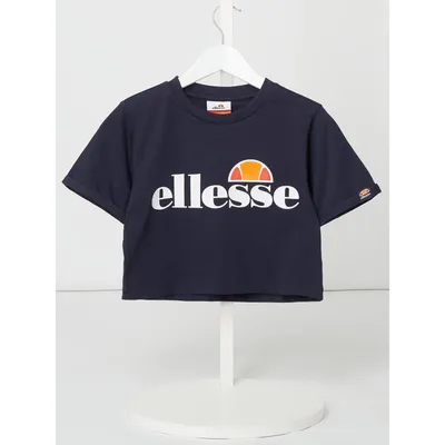 Ellesse Ellesse T-shirt o pudełkowym kroju z nadrukiem z logo model ‘Nicky’
