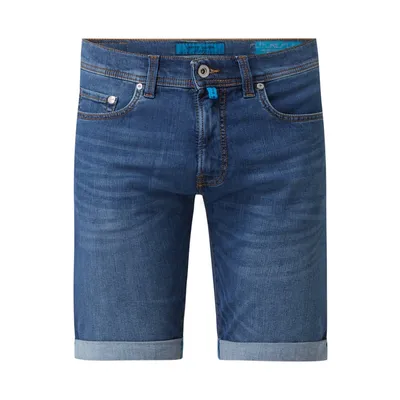 Pierre Cardin Pierre Cardin Spodnie jeansowe o kroju tapered fit z dodatkiem streczu model ‘Lyon’ — ‘Futureflex’