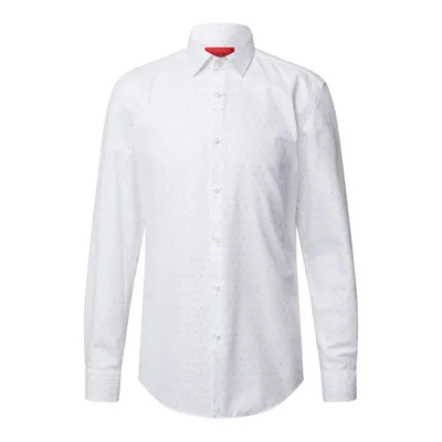 Hugo HUGO Koszula biznesowa o kroju slim fit z bawełny model ‘Kenno’