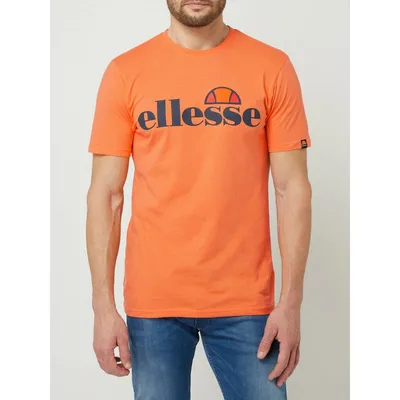 Ellesse Ellesse T-shirt z bawełny z nadrukiem z logo model ‘Prado’