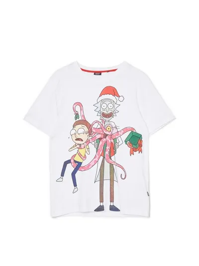 Cropp Świąteczny t-shirt z Rickiem i Mortym