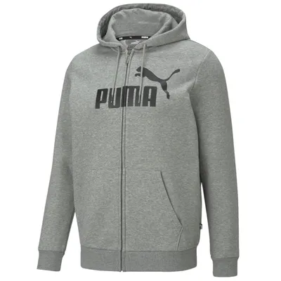 Puma Bluza Męskie Puma Essentials Big Logo Full-Zip Hoodie 586698-03