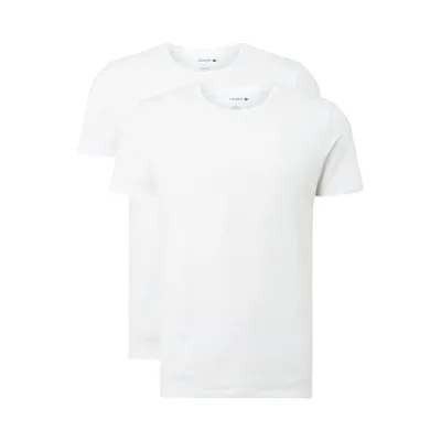 Lacoste Lacoste T-shirt ze streczem w zestawie 2 szt.
