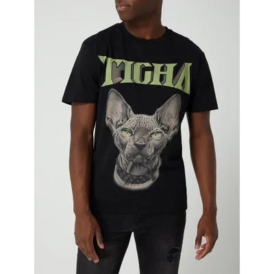 Tigha Tigha T-shirt z nadrukiem model ‘Lessio’