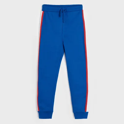 Sinsay Spodnie dresowe jogger - Niebieski