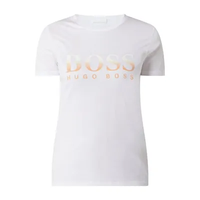 Boss BOSS Casualwear T-shirt z bawełny bio
