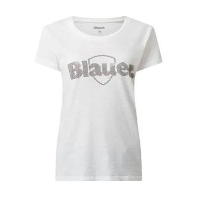Blauer Usa Blauer Usa T-shirt z kamieniami stras