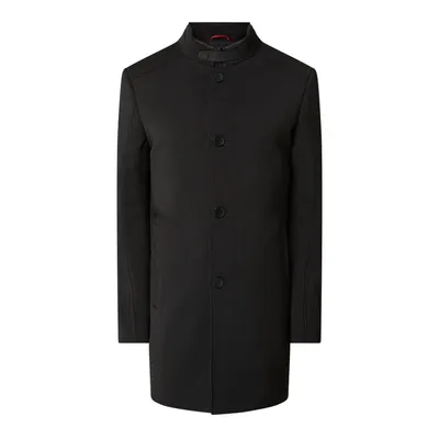 Cinque Cinque Krótki płaszcz z plisą zapinaną na zamek błyskawiczny model ‘Ciliverpool’