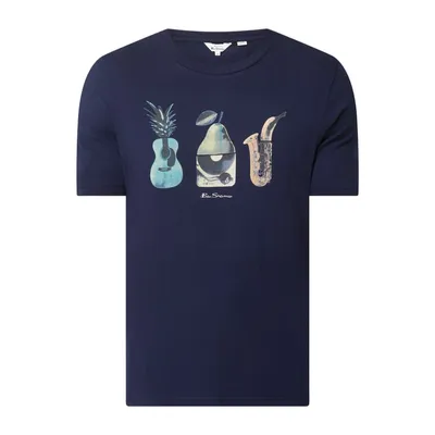 Ben Sherman Ben Sherman T-shirt o kroju regular fit z bawełny ekologicznej