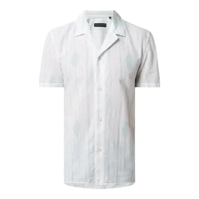 Drykorn Drykorn Koszula lniana o kroju regular fit z krótkim rękawem model ‘Bijan’