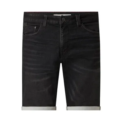 Tom Tailor Tom Tailor Szorty jeansowe o kroju slim fit z dodatkiem streczu model ‘Josh’