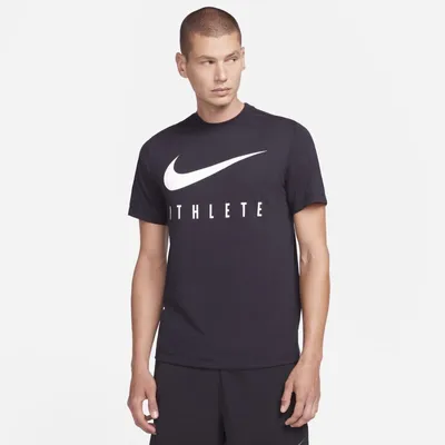Nike Męski T-shirt treningowy Nike Dri-FIT - Czerń