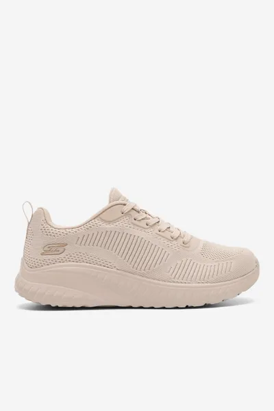 Skechers Skechers BOBS SQUAD CHAOS 117209 NUDE Beżowy