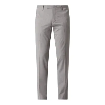 Cinque Cinque Spodnie do garnituru o kroju regular fit z dodatkiem żywej wełny model ‘Cimonopoli’
