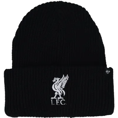 47 brand Czapka Męskie 47 Brand EPL Liverpool FC Cuff Knit Hat EPL-UPRCT04ACE-BK