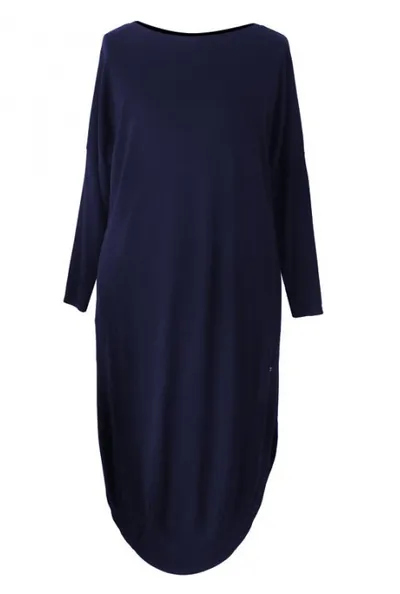 XL-ka Granatowa sukienka w dużych rozmiarach ZOE 2