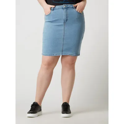 Vero Moda Vero Moda Curve Spódnica jeansowa PLUS SIZE z dodatkiem streczu model ‘Hot Nine’