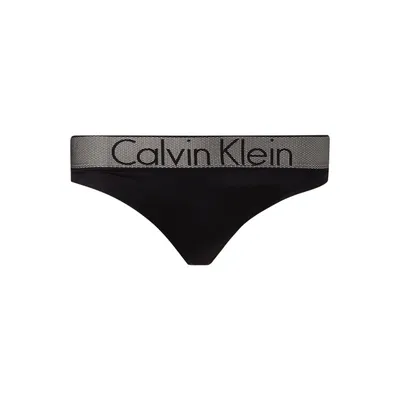 Calvin Klein Underwear Calvin Klein Underwear Stringi z elastycznym pasem z logo