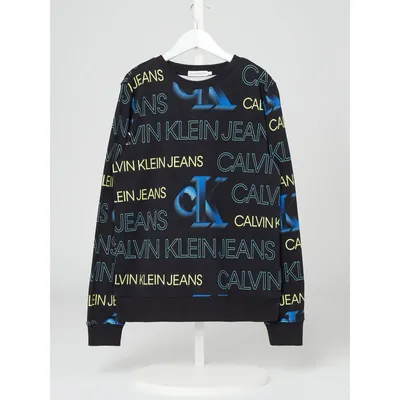 Calvin Klein Jeans Calvin Klein Jeans Bluza z wzorem z logo