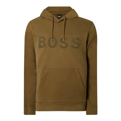 Boss BOSS Casualwear Bluza z kapturem i kieszenią kangurką model ‘Zeefast’