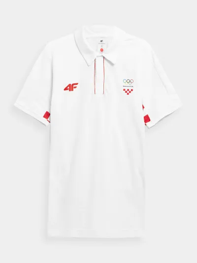 4F Koszulka polo męska Chorwacja - Tokio 2020