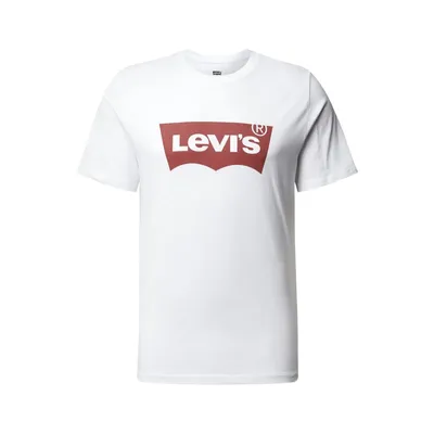 Levi's Levi's® T-shirt z bawełny z nadrukiem z logo