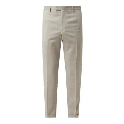 Strellson Strellson Spodnie do garnituru o kroju slim fit z żywej wełny model ‘Quinten’